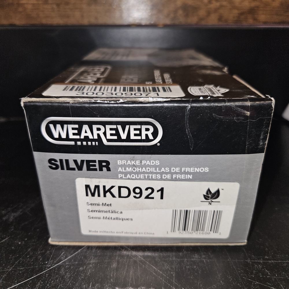 Silver Brake Pads